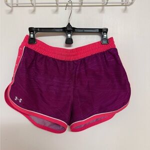 Under Armour Pink and Purple Shorts